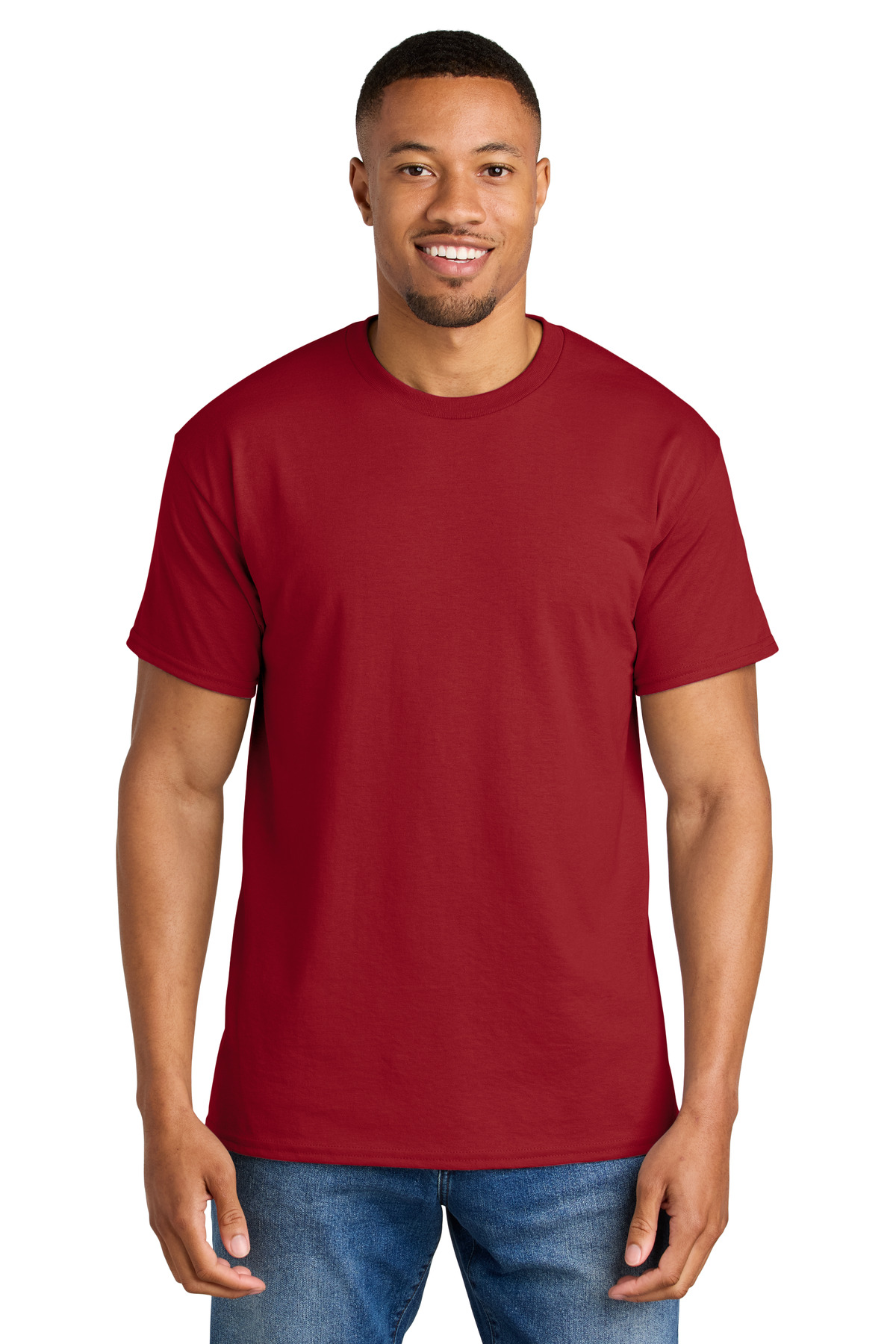 Gildan 8000 — Scarlet Red front