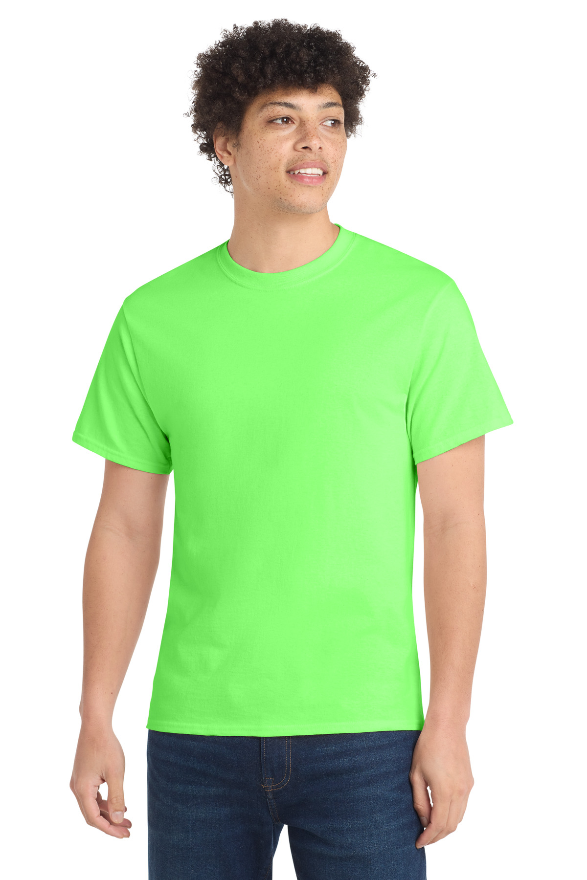 Port & Co PC54 — Neon Green front