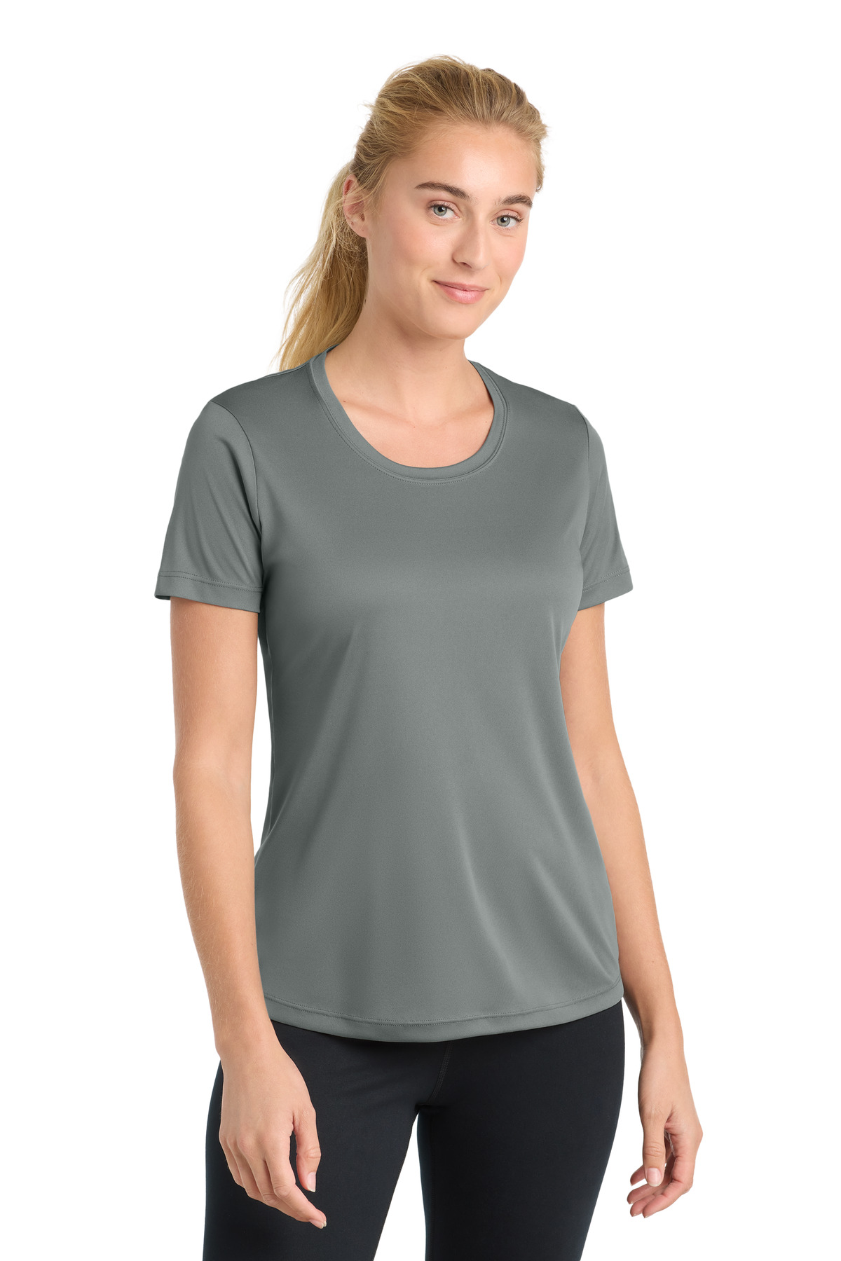 Sport-Tek LST350 — Grey Concrete