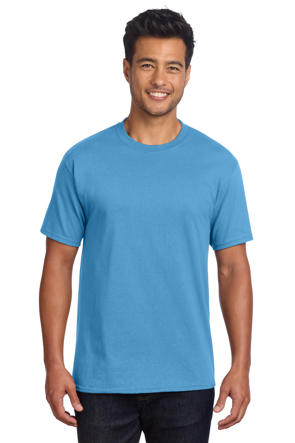 Port & Co PC54DTG — Aquatic Blue