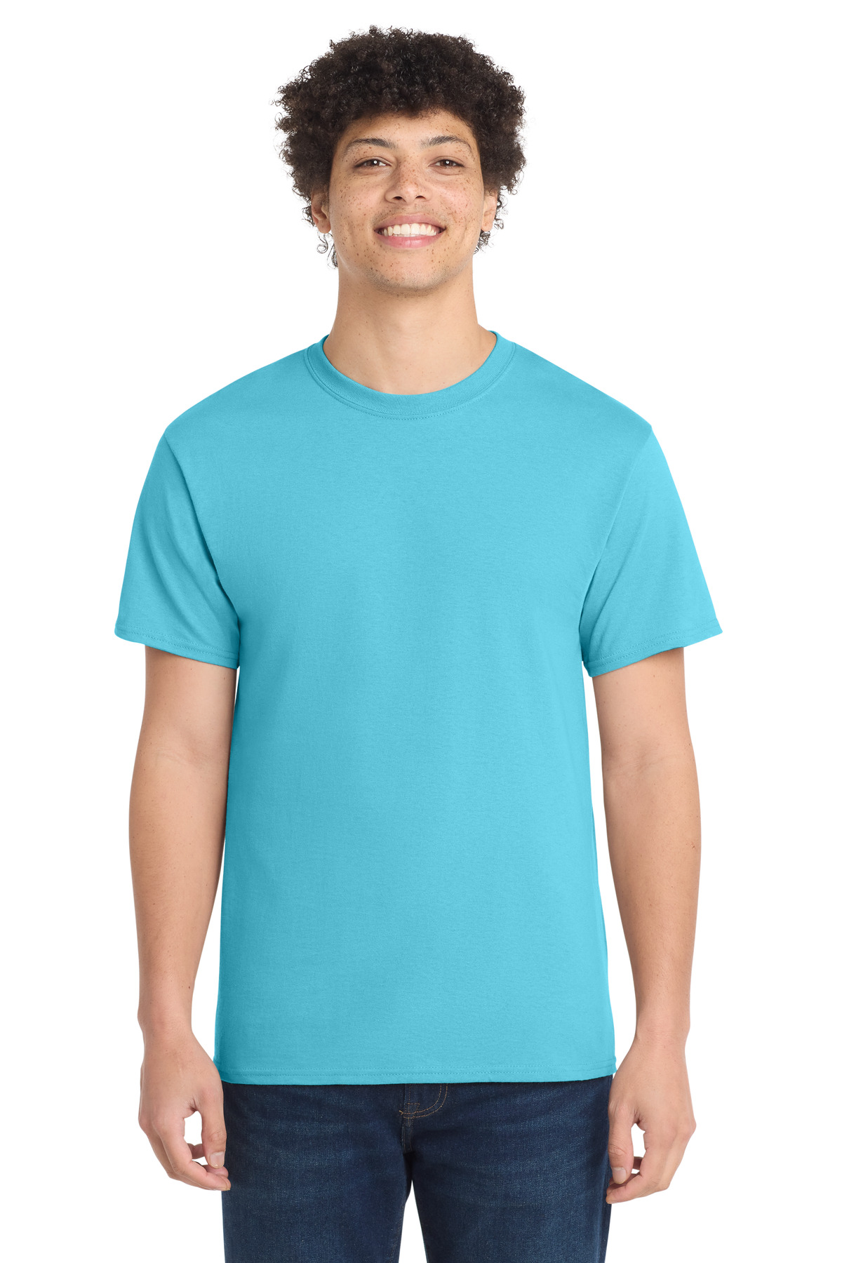 Port & Co PC54T — Aquatic Blue