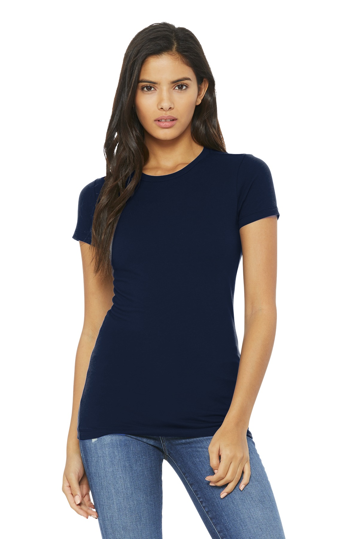 Bella + Canvas 6004 — Navy front