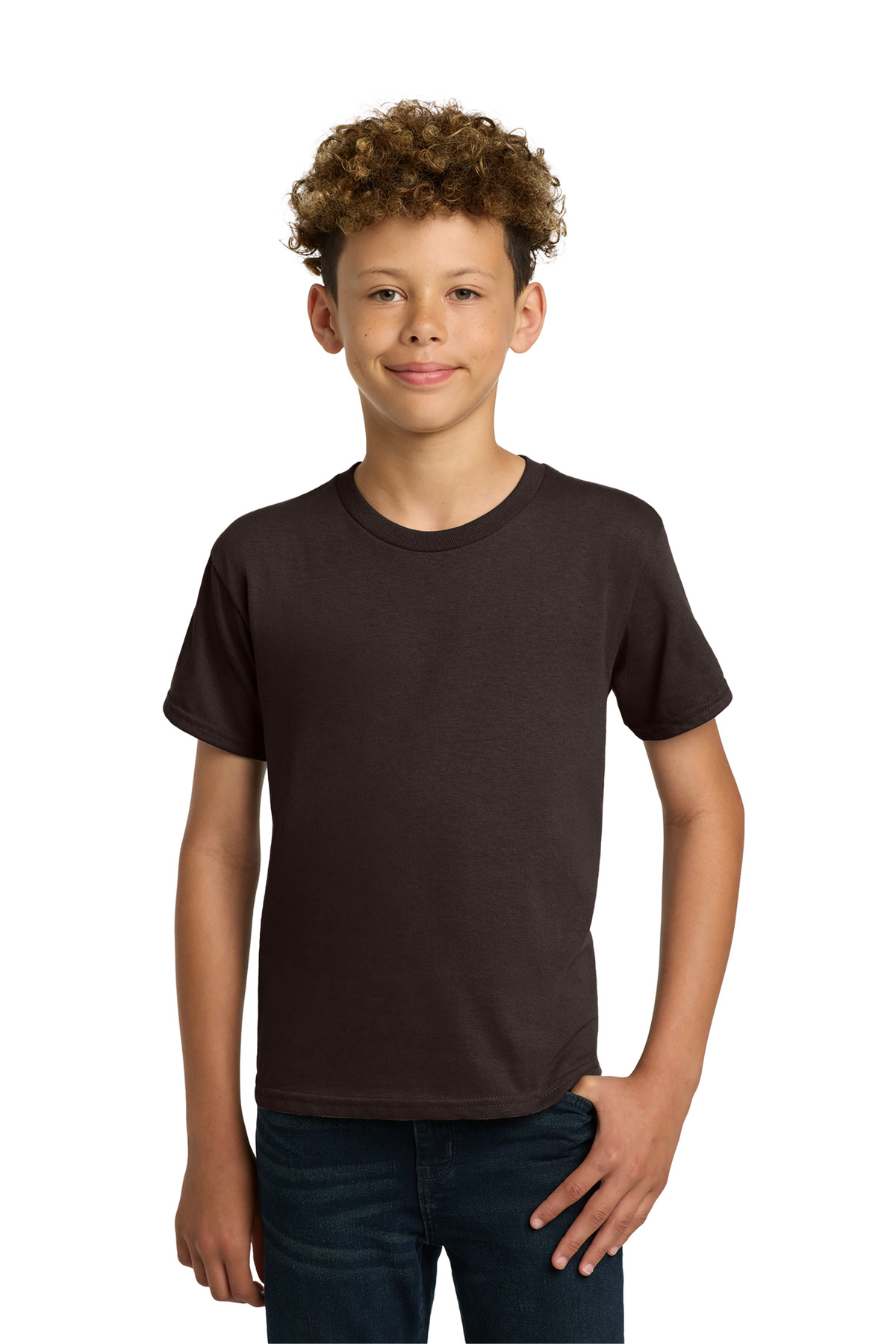 Gildan 5000B — Dark Chocolate front