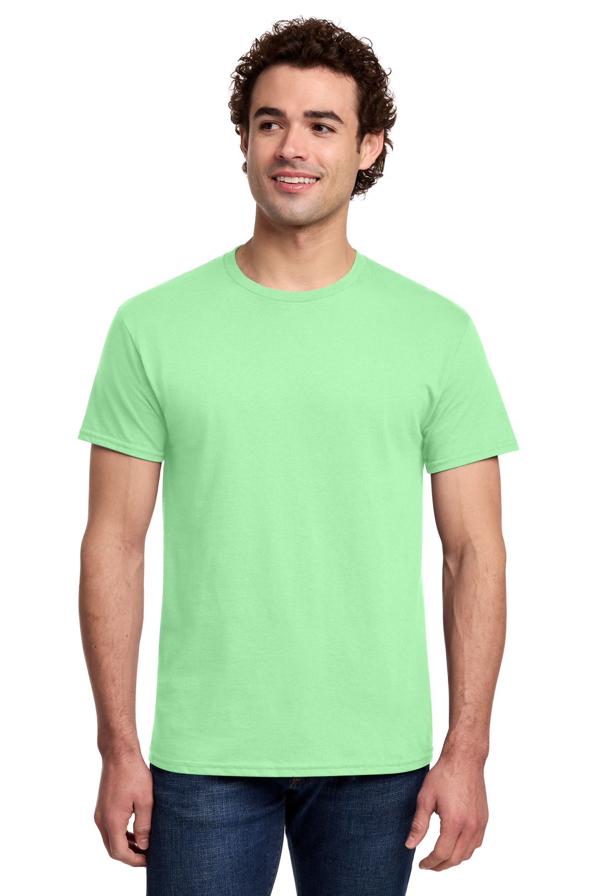 Gildan 3000 — Mint Green front