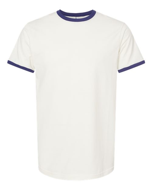 Tultex 246 — Vintage White Inked India front