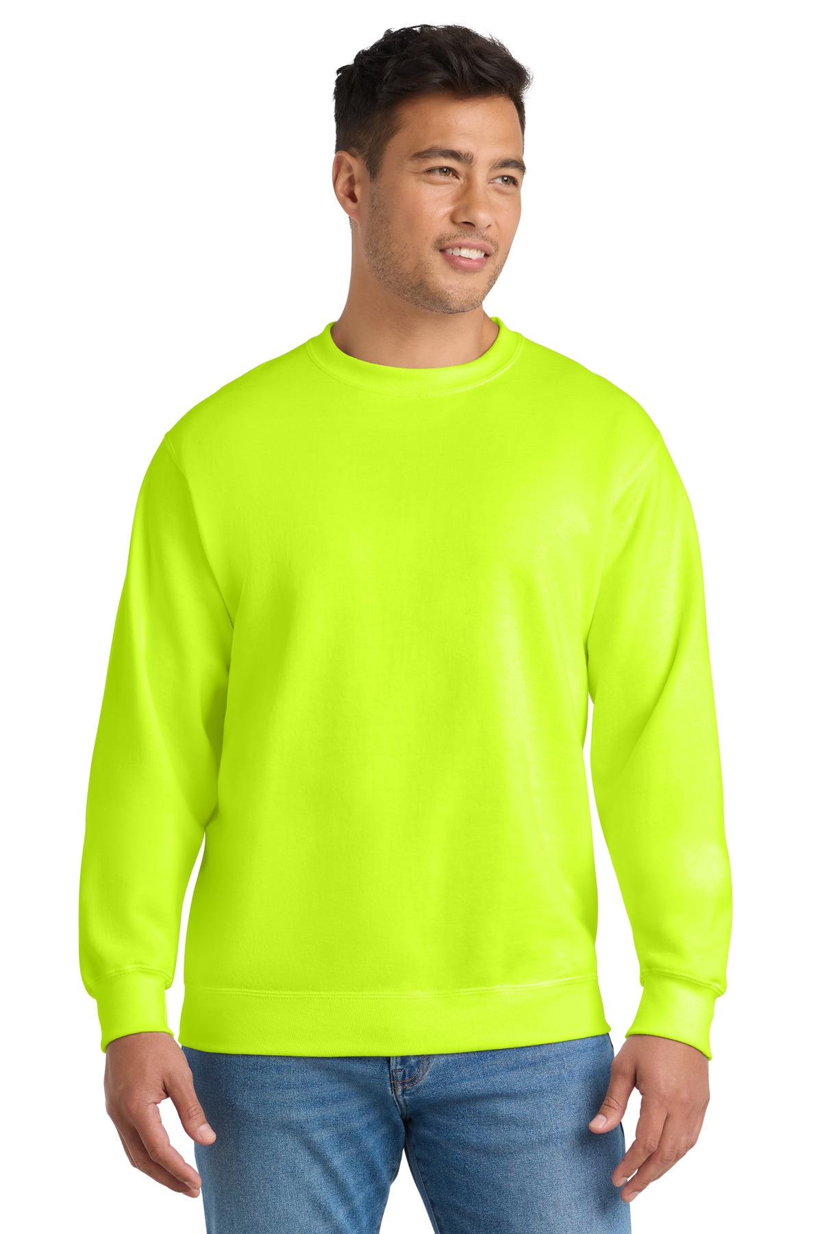 Port & Co PC90 — Safety Green front