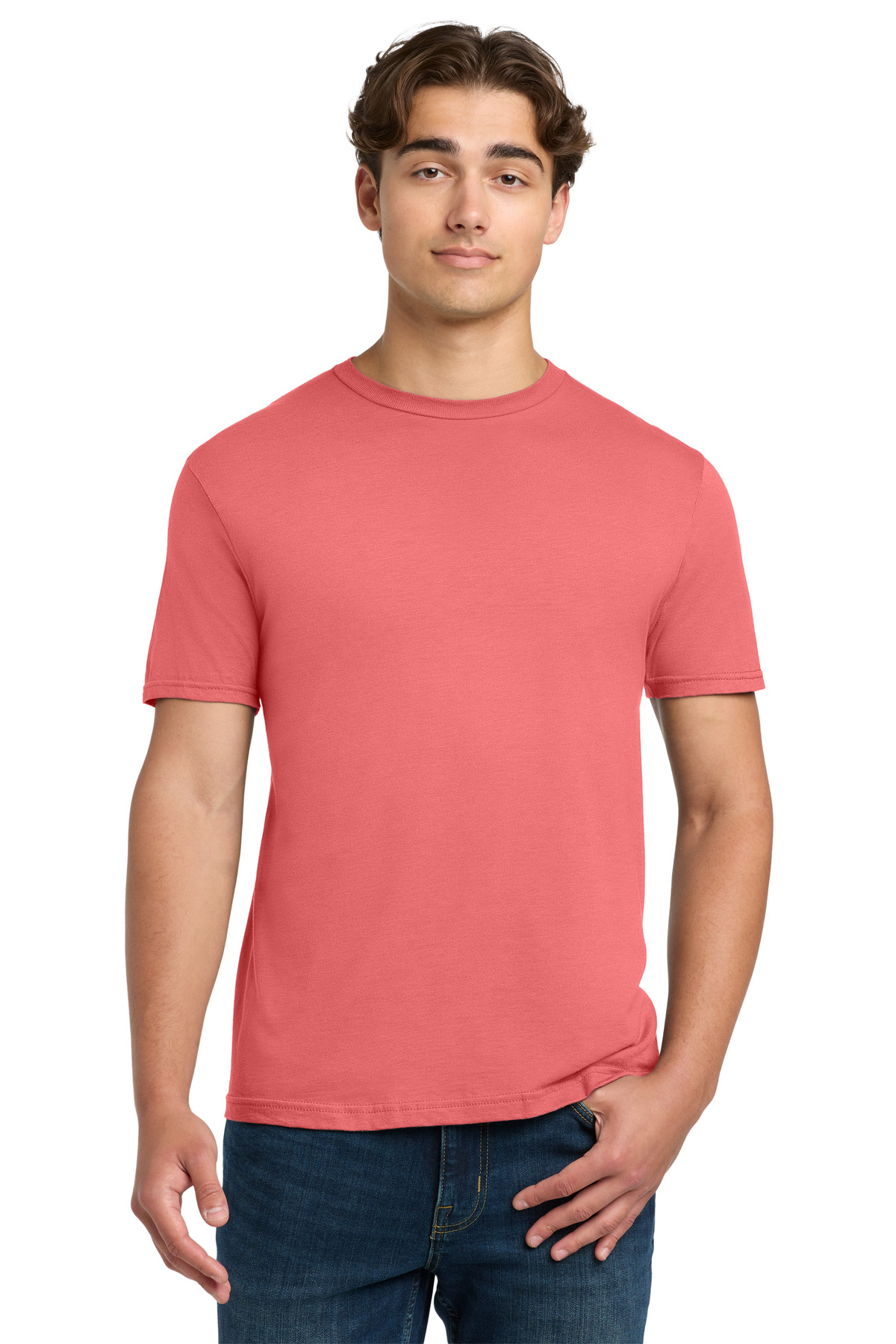 Gildan 64000 — Coral Silk front