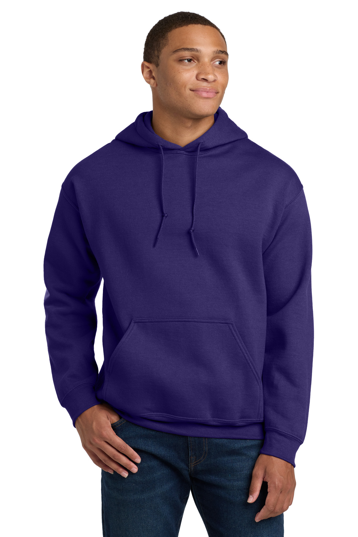 Gildan 18500 — Purple front