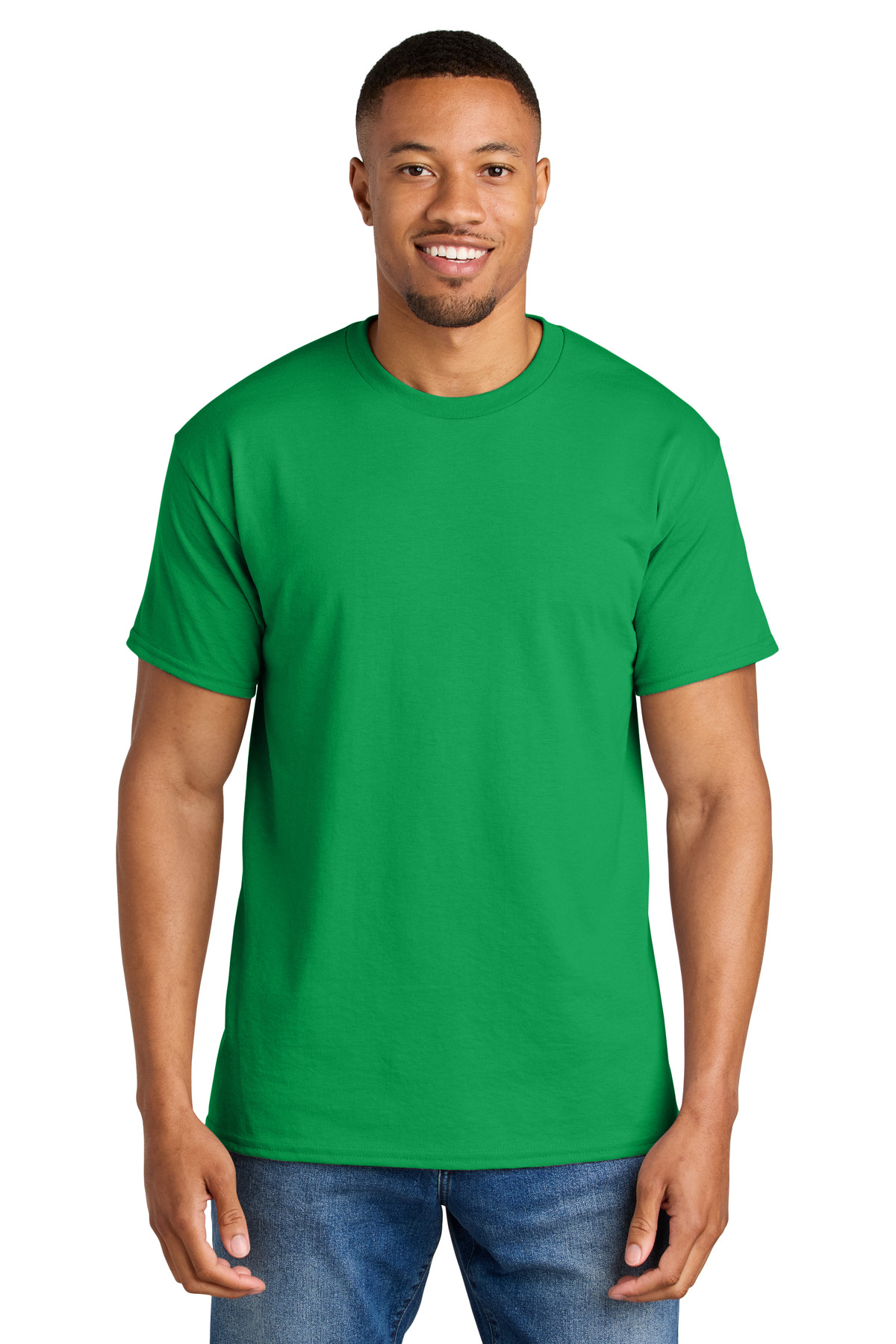Gildan 8000  — Irish Green front