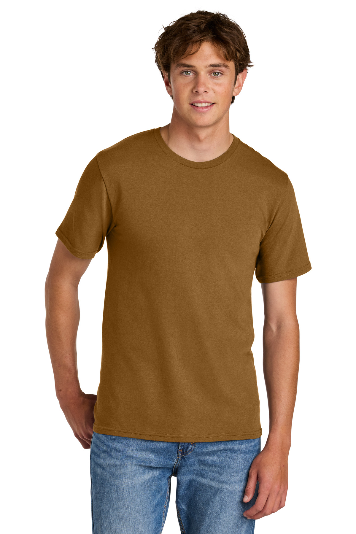Port & Co PC43 — Duck Brown front