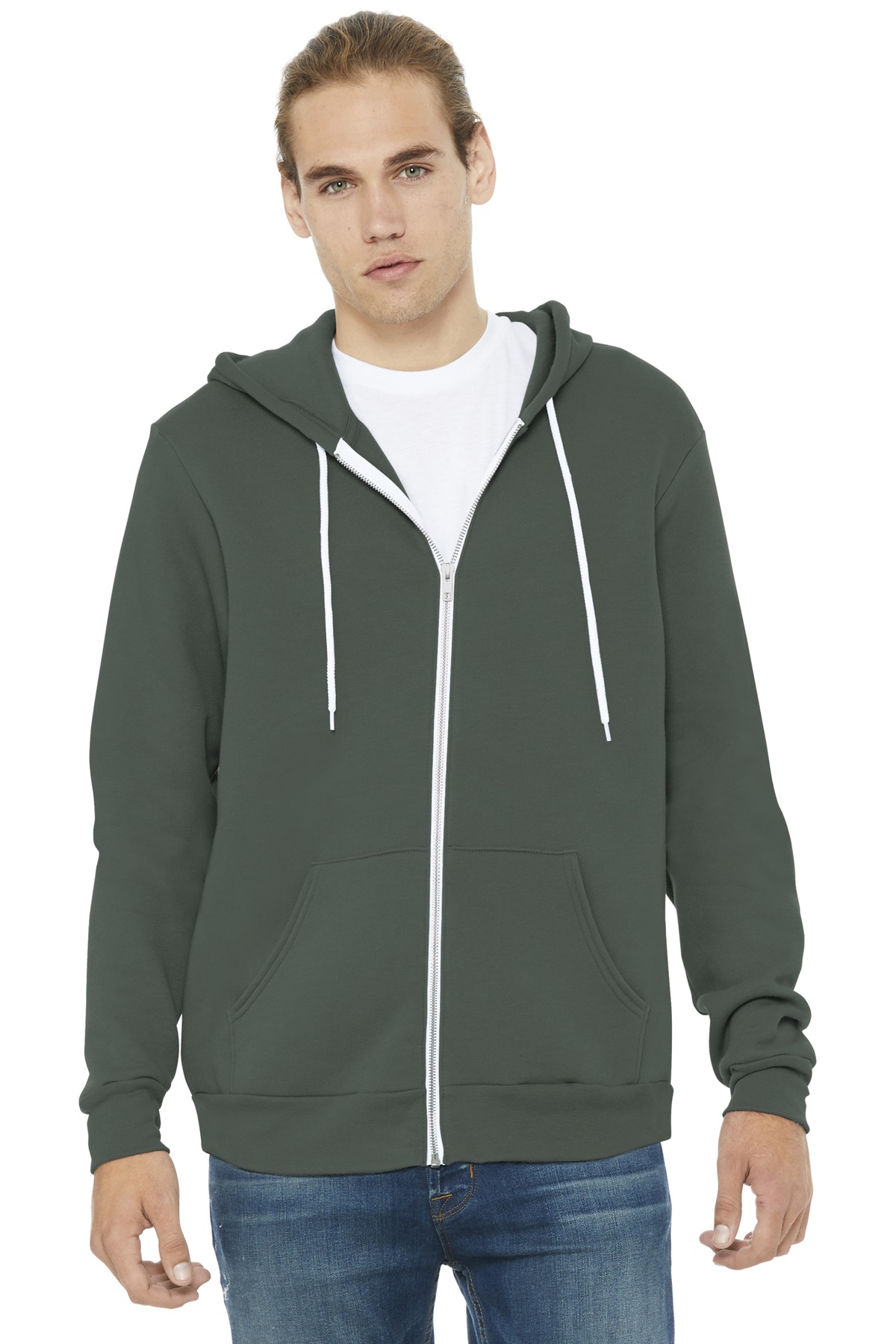Bella + Canvas 3739 — Military Green front