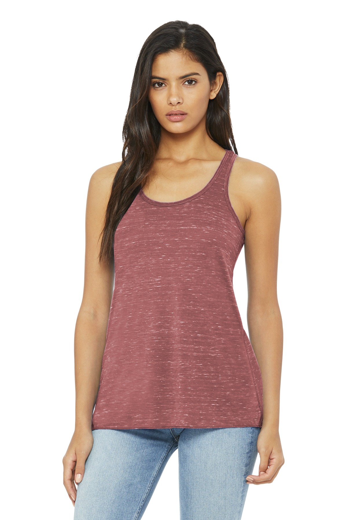 Bella + Canvas 8800 — Mauve Marble front