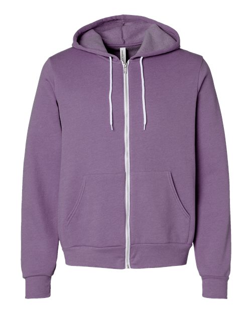 BELLA + CANVAS 3739 — Heather Team Purple front