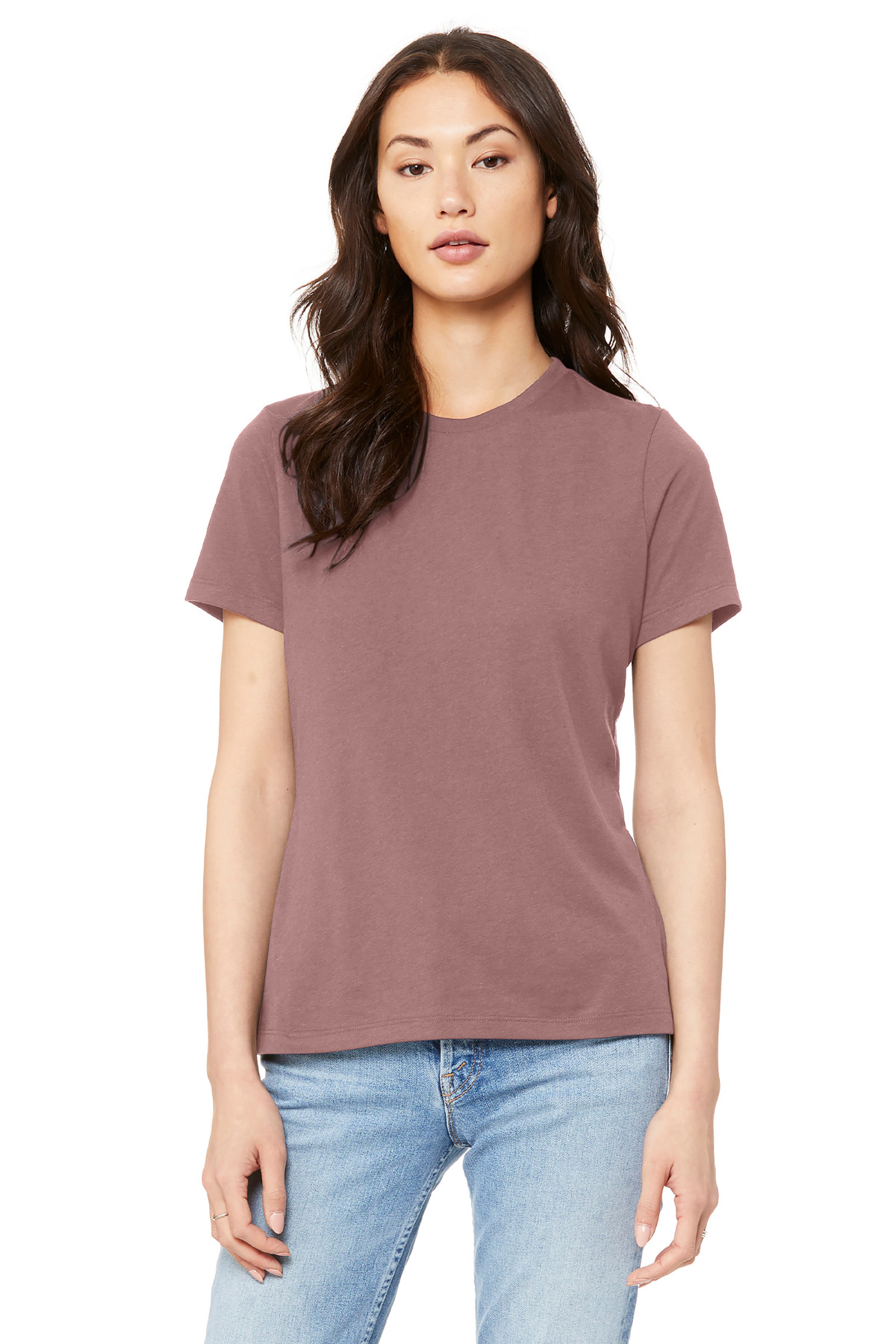 Bella + Canvas 6400 — Mauve front