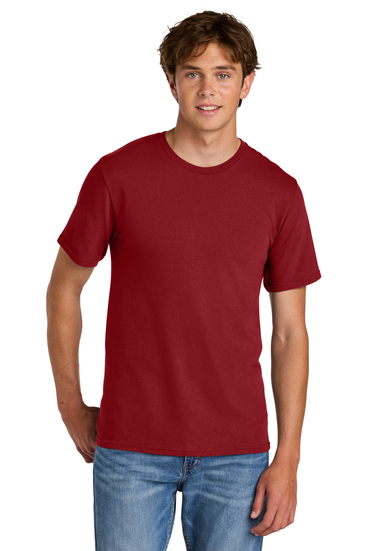Port & Co PC43 — Vintage Red front
