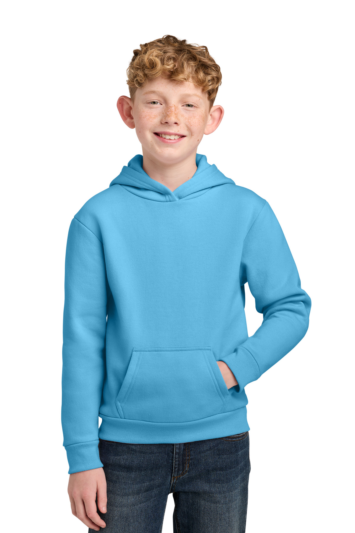 Port & Co PC68YH — Aquatic Blue