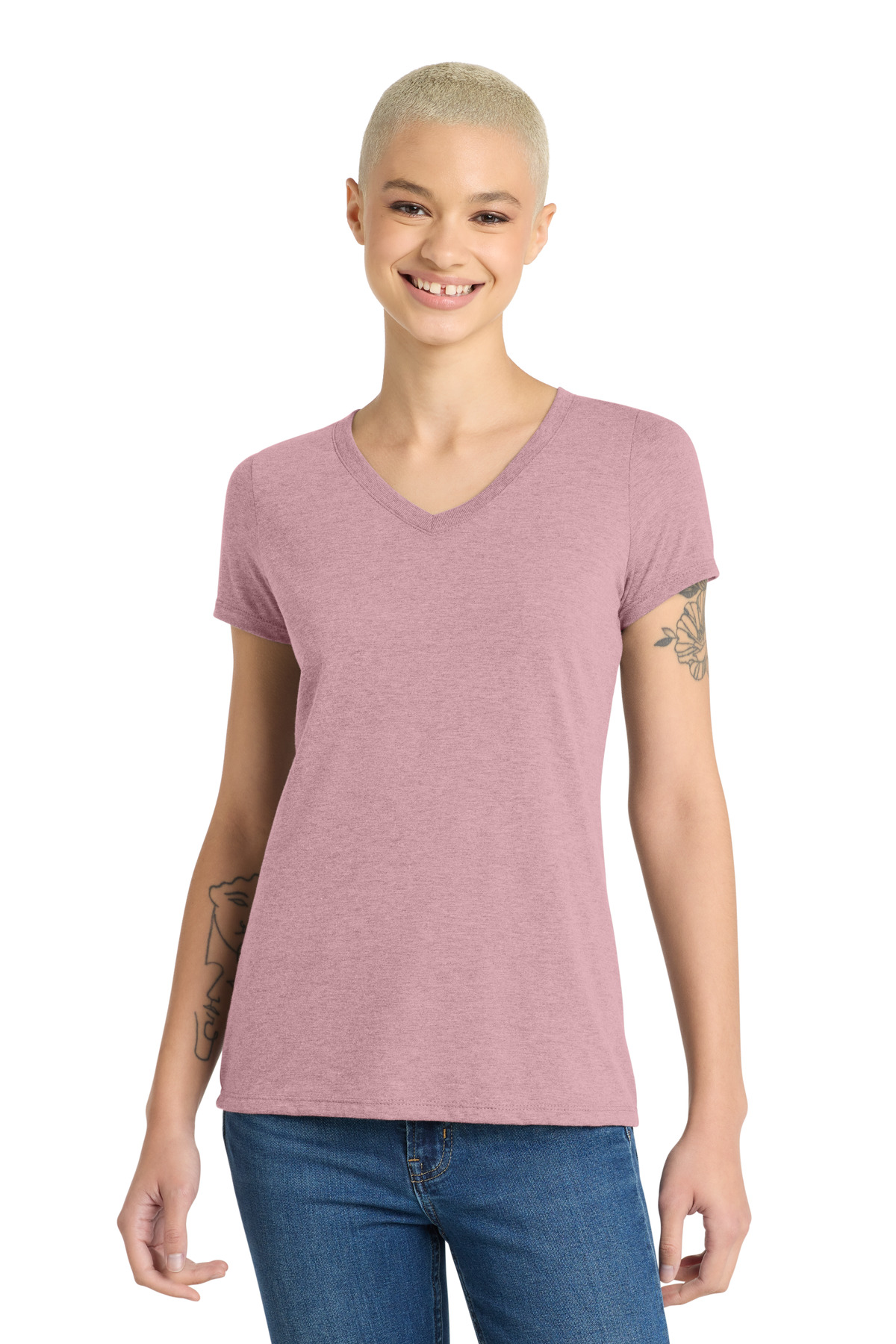 District DM1350L — Heathered Lavender front