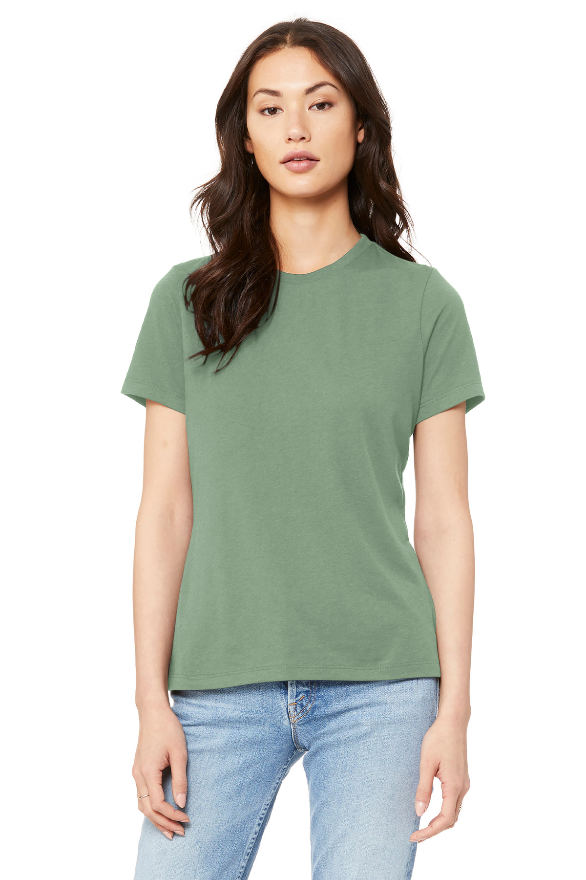 Bella + Canvas 6400 — Sage front