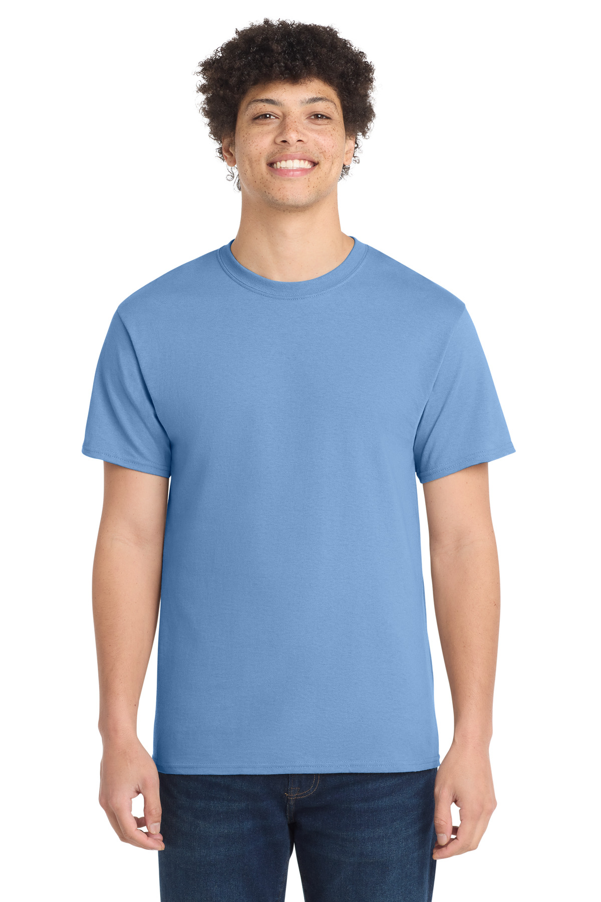 Port & Co PC54 — Carolina Blue front