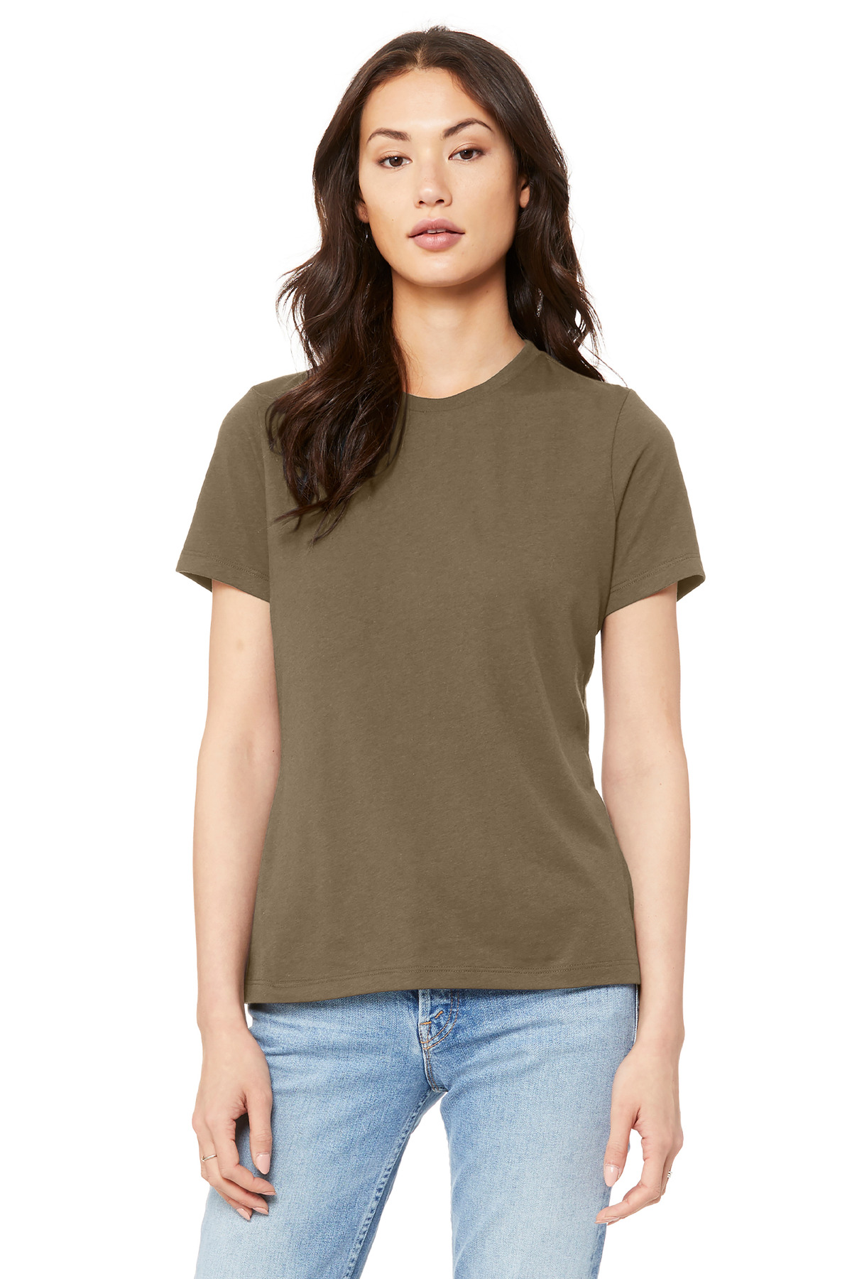 Bella + Canvas 6400 — Vintage Brown front