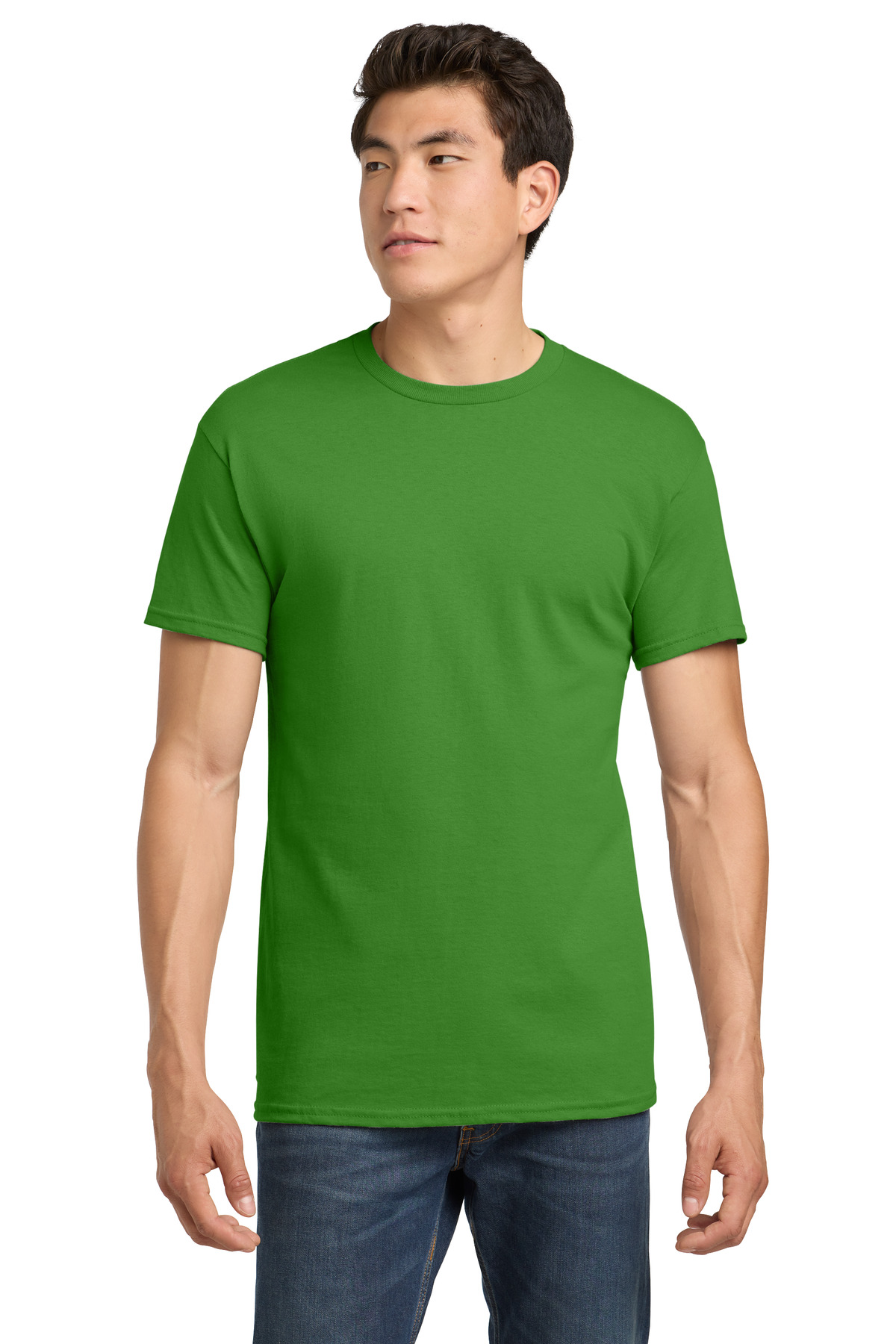 Gildan 5000 — Electric Green front