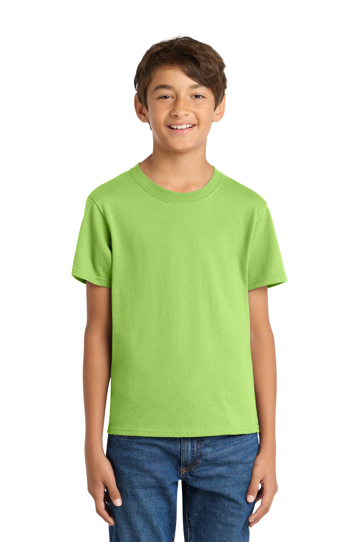 Port & Co PC54Y — Lime front