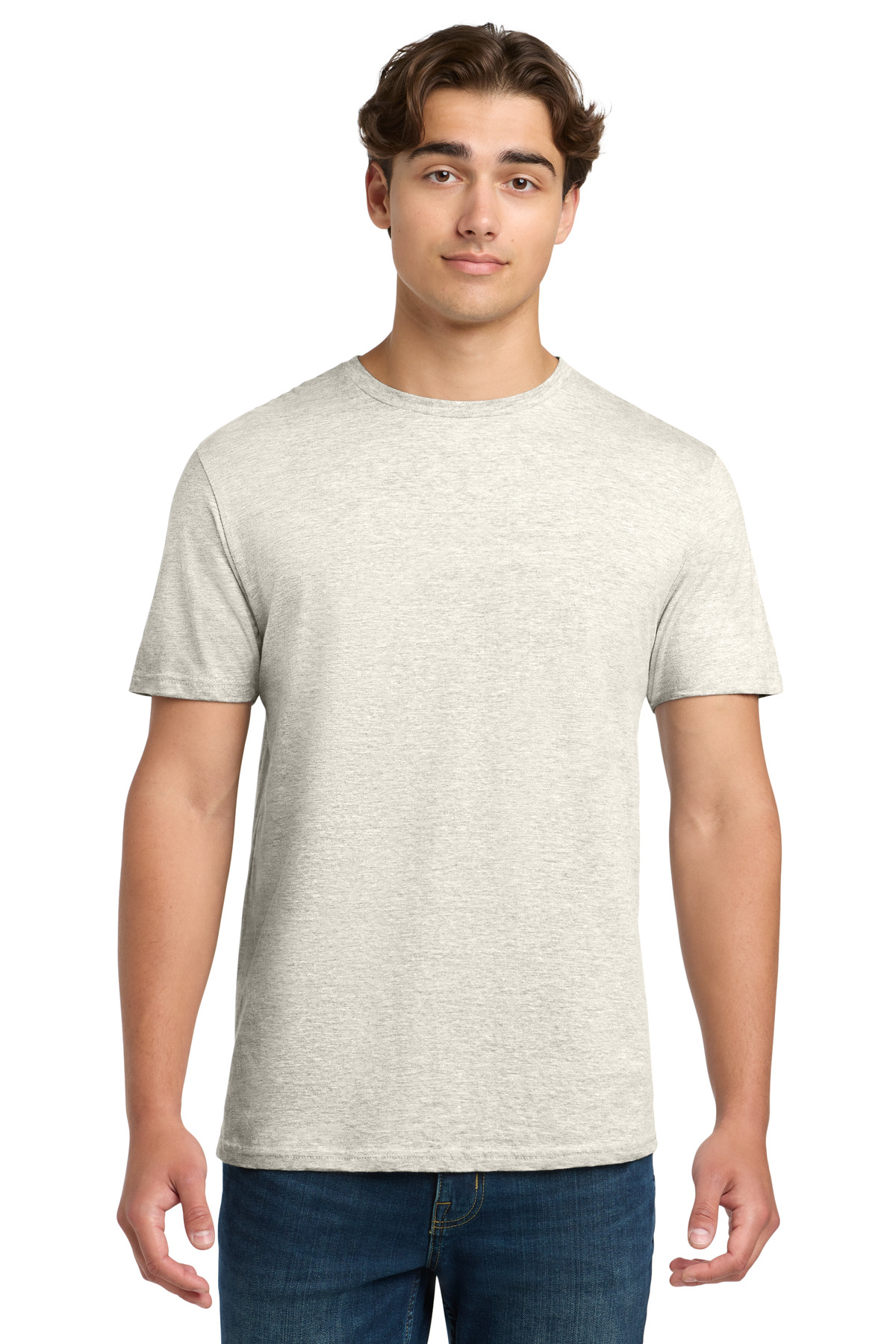 Gildan 64000 — Heather Oatmeal front