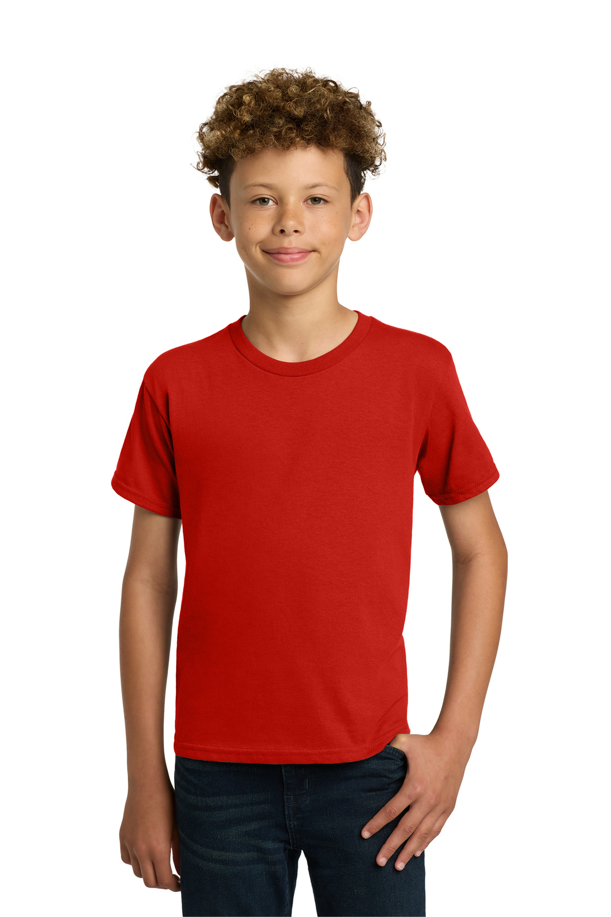 Gildan 5000B — Red front