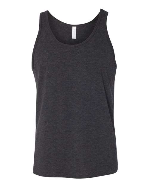 BELLA + CANVAS 3480 — Charcoal Black Triblend Solid Black Triblend