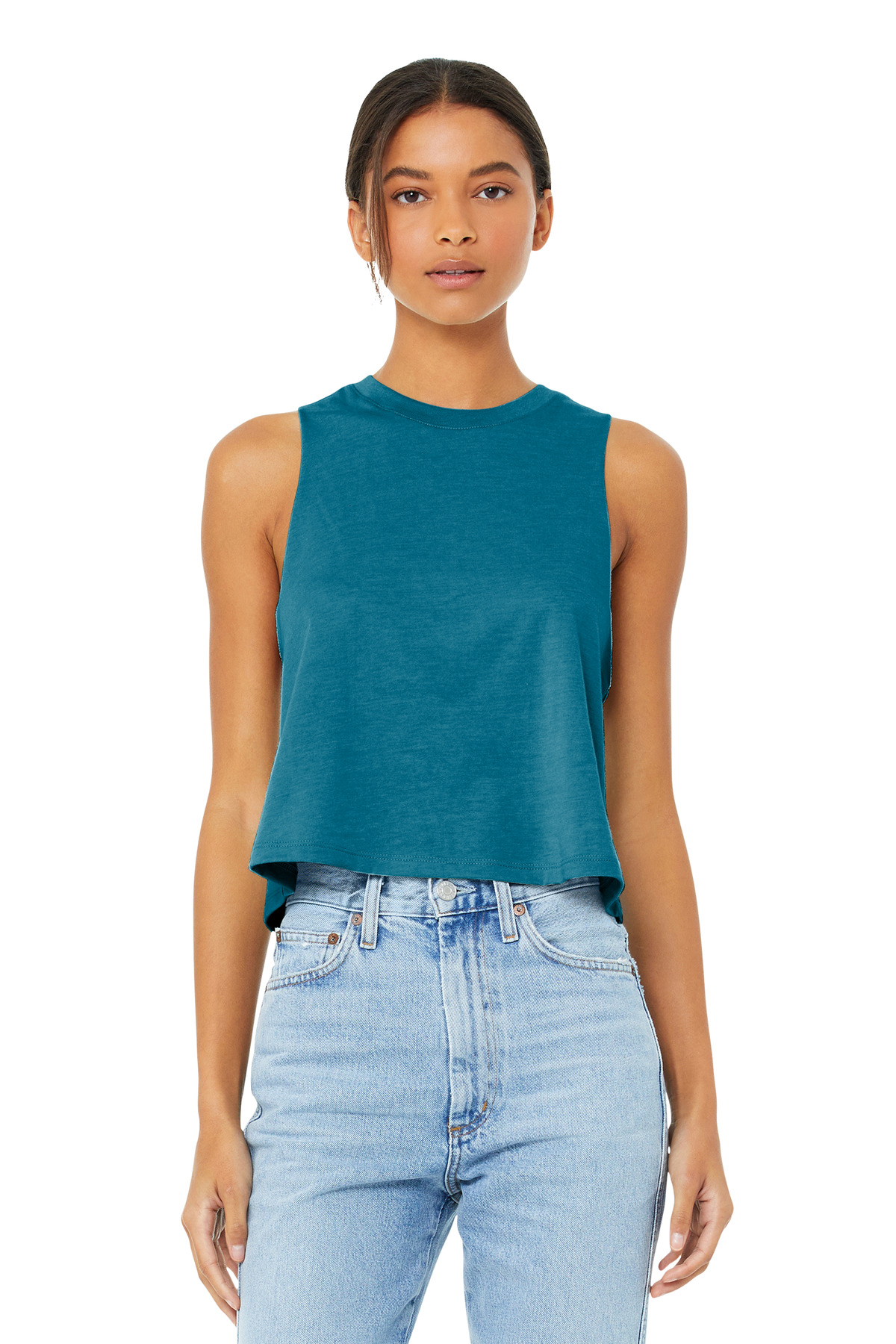BELLA + CANVAS 6682 — Heather Deep Teal