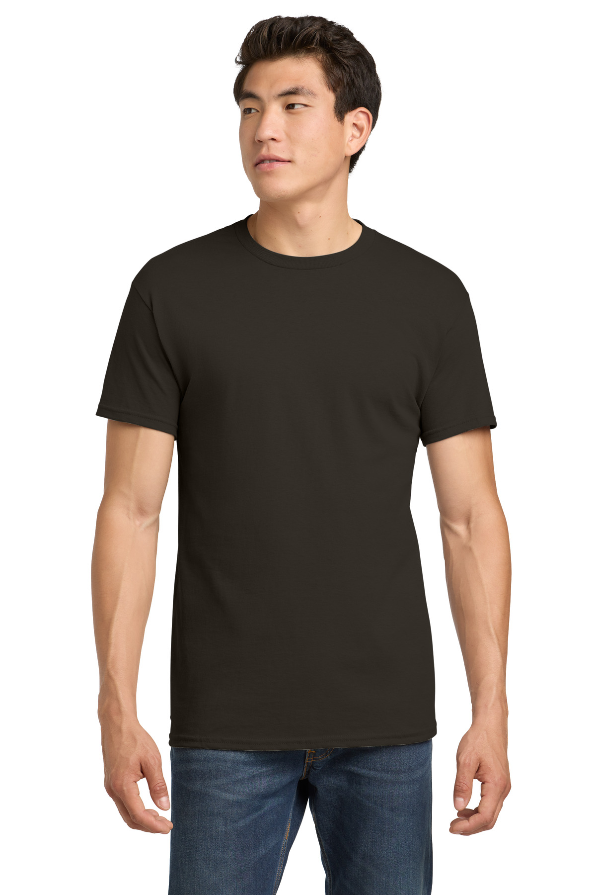 Gildan 5000 — Dark Chocolate front