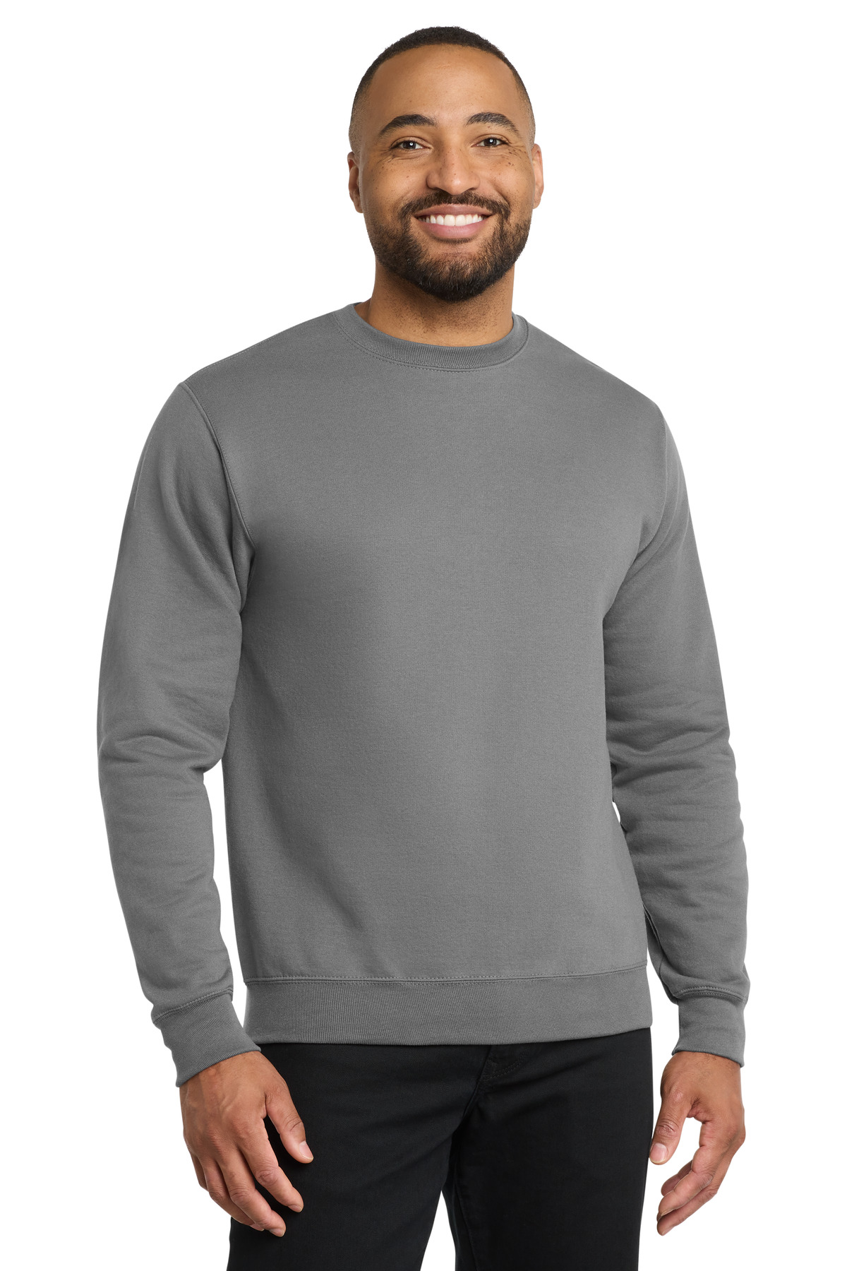 Port & Co PC78 — Medium Grey front