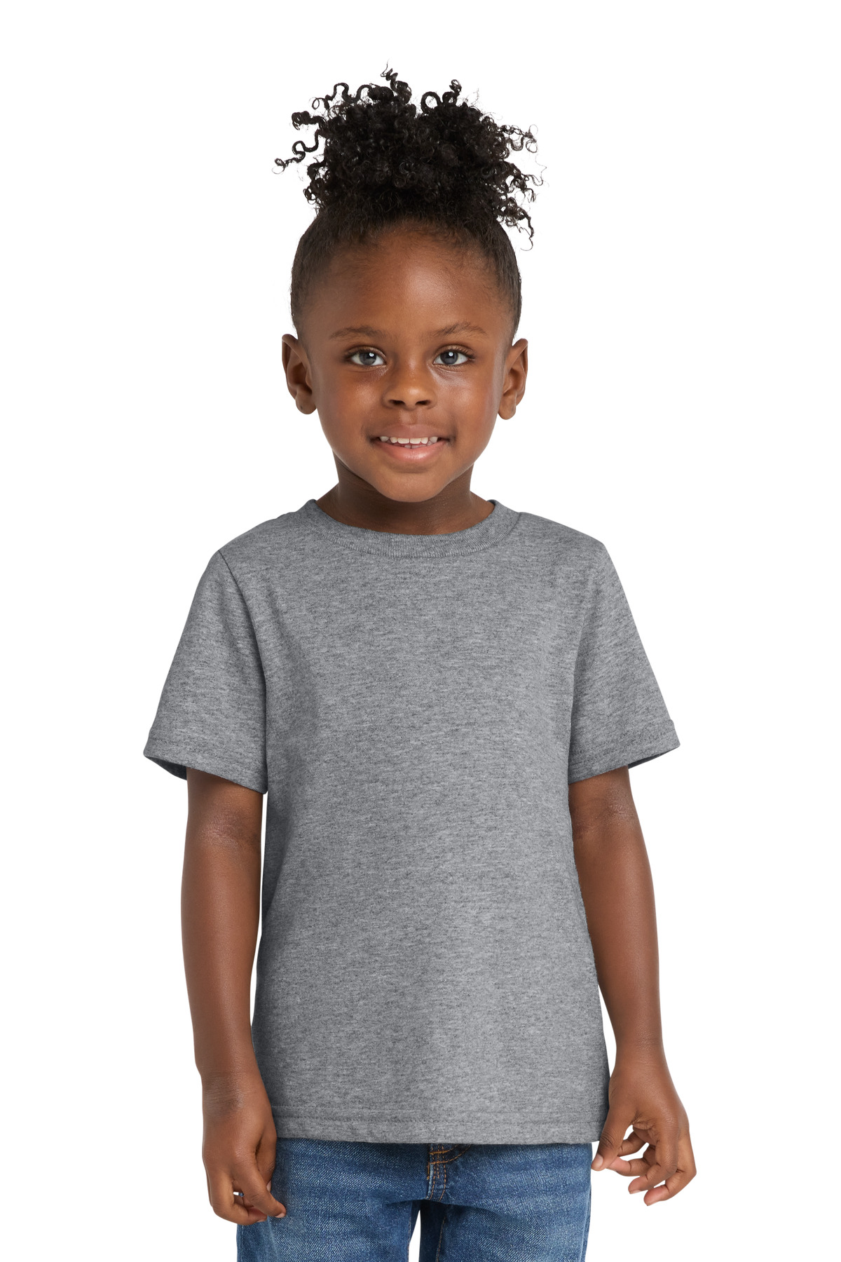Port & Co CAR54T — Athletic Heather front