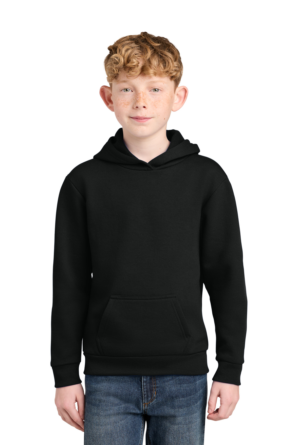 Port & Co PC68YH — Jet Black front