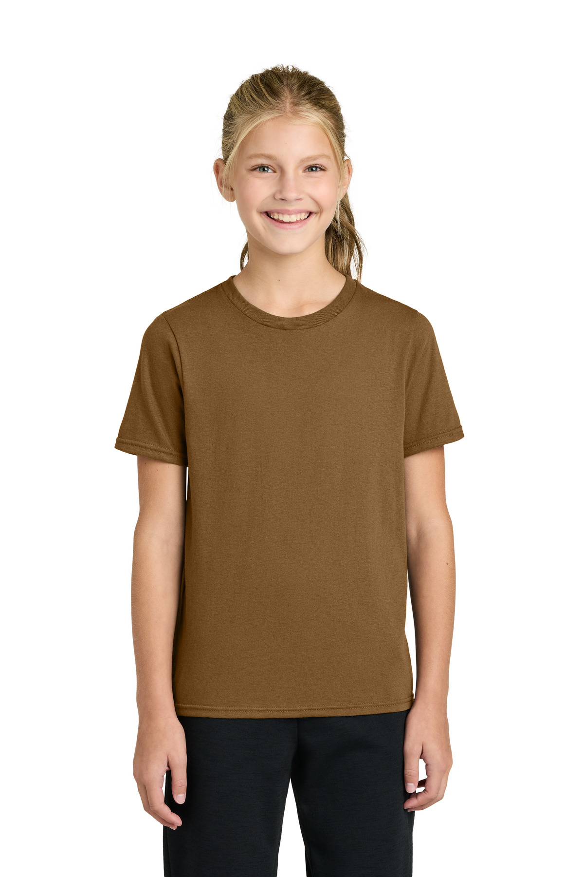 Port & Co PC43Y — Duck Brown front