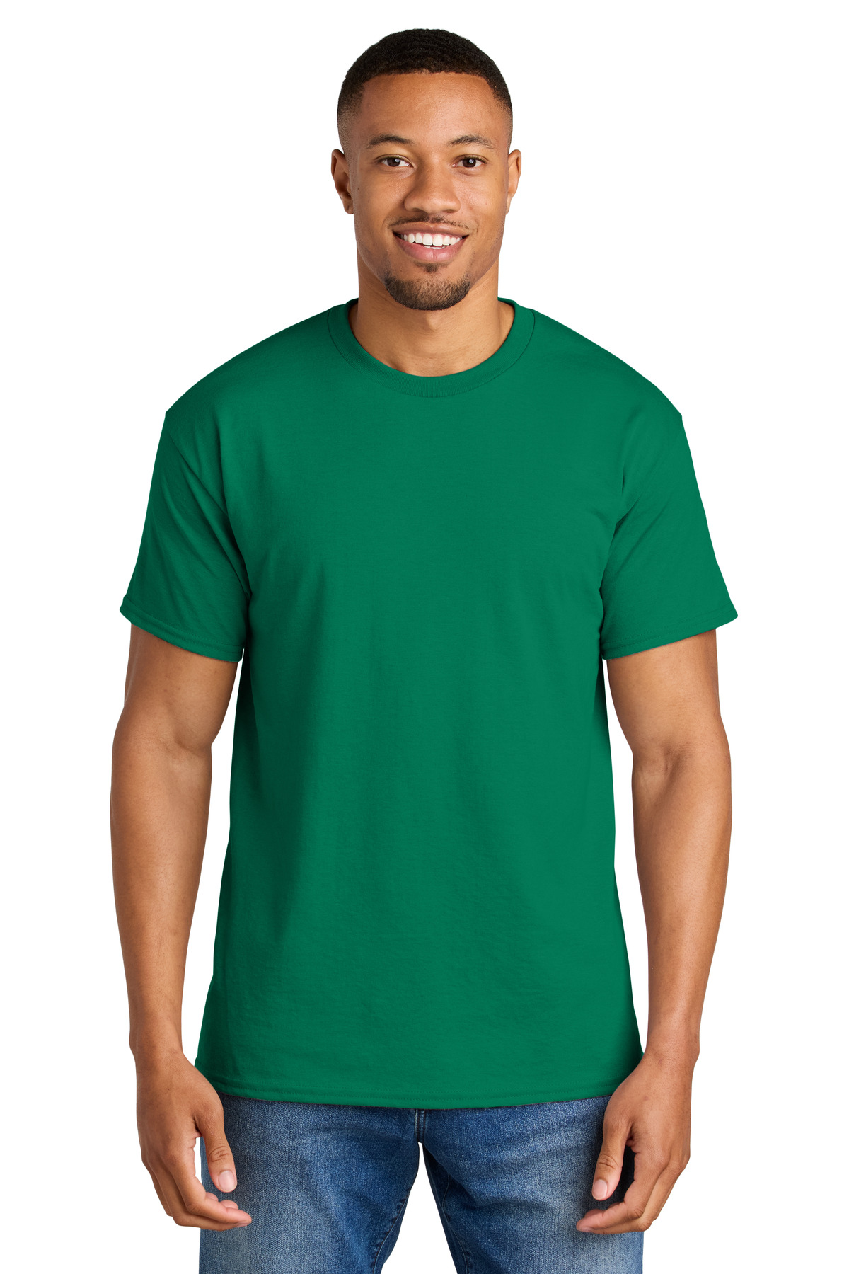 Gildan 8000 — Kelly Green front