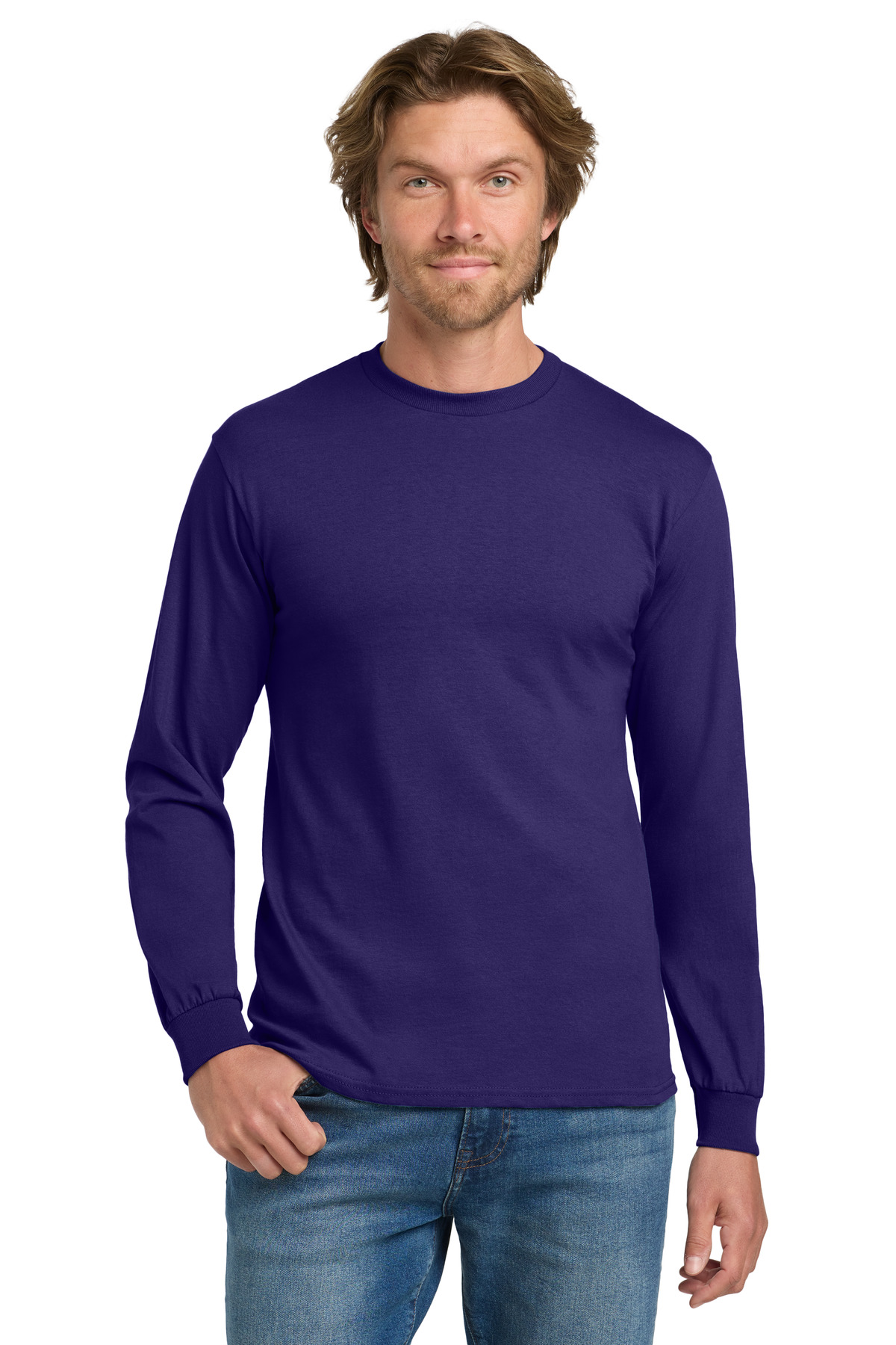 Gildan 5400 — Purple front