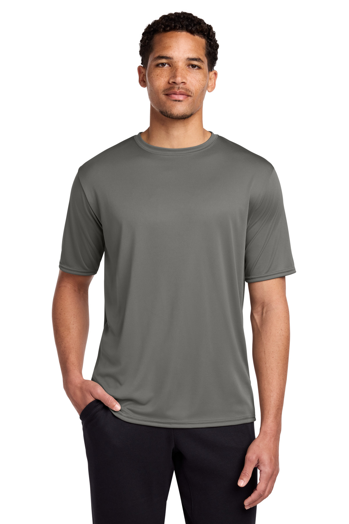 Port & Co PC380 — Grey Concrete