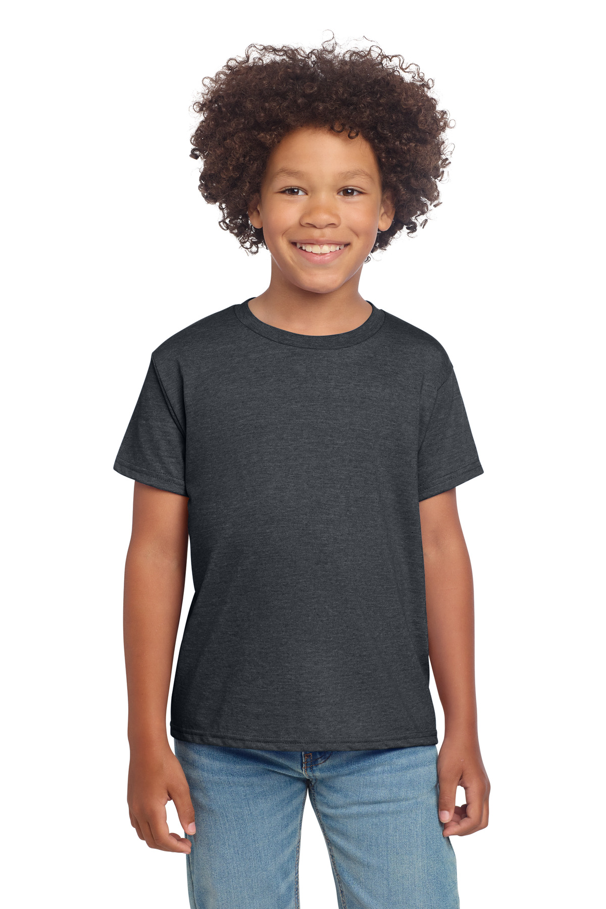 Gildan 64000B — Dark Heather