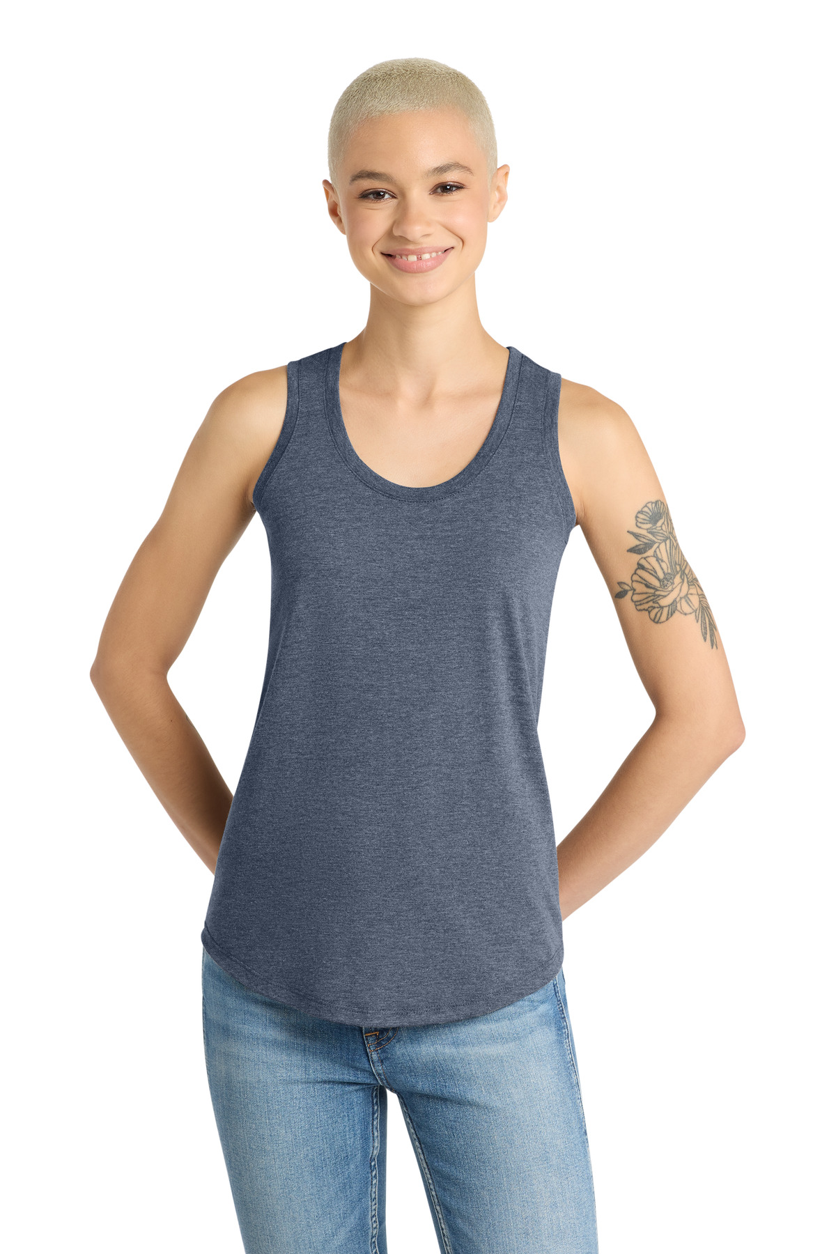 District DM138L — Navy Frost front