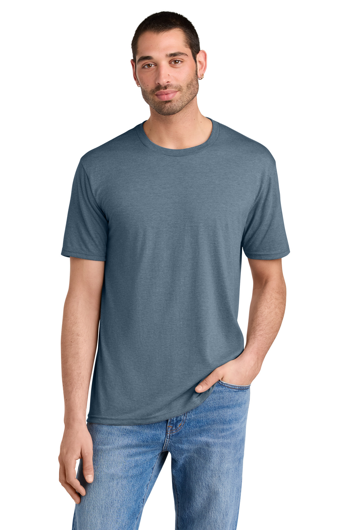 District DM130 — Flint Blue Heather front
