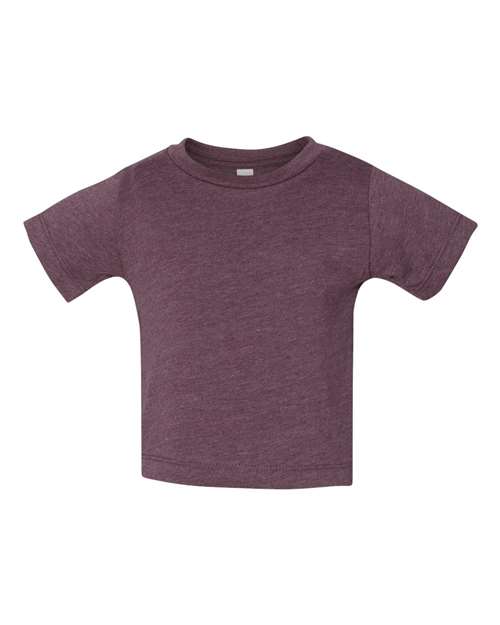 BELLA + CANVAS 3001B — Heather Maroon