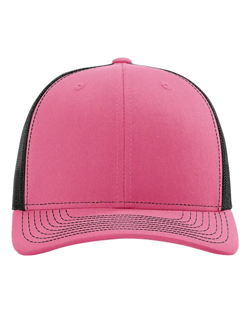 Richardson 112 — Hot Pink Black front