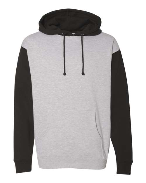 Independent Trading Co. IND4000 — Heather Grey Black front