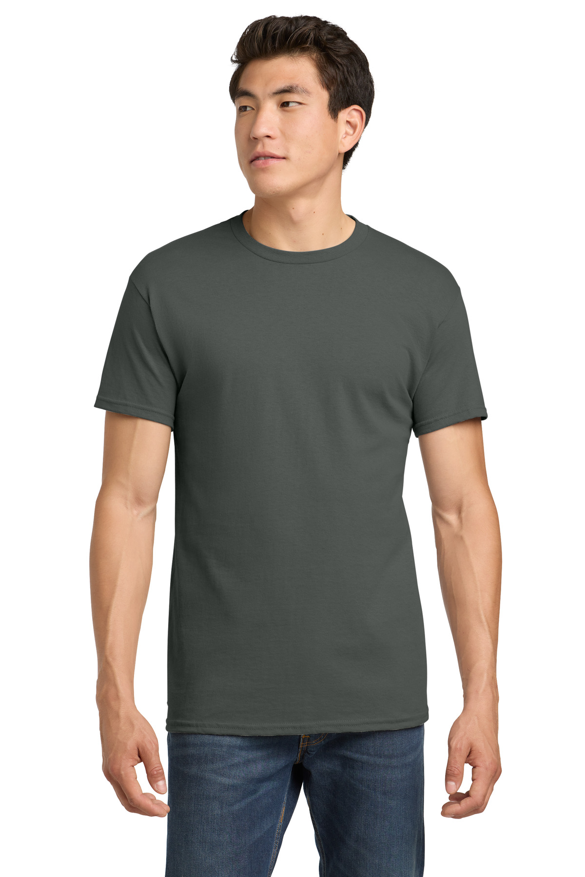 Gildan 5000 — Charcoal front