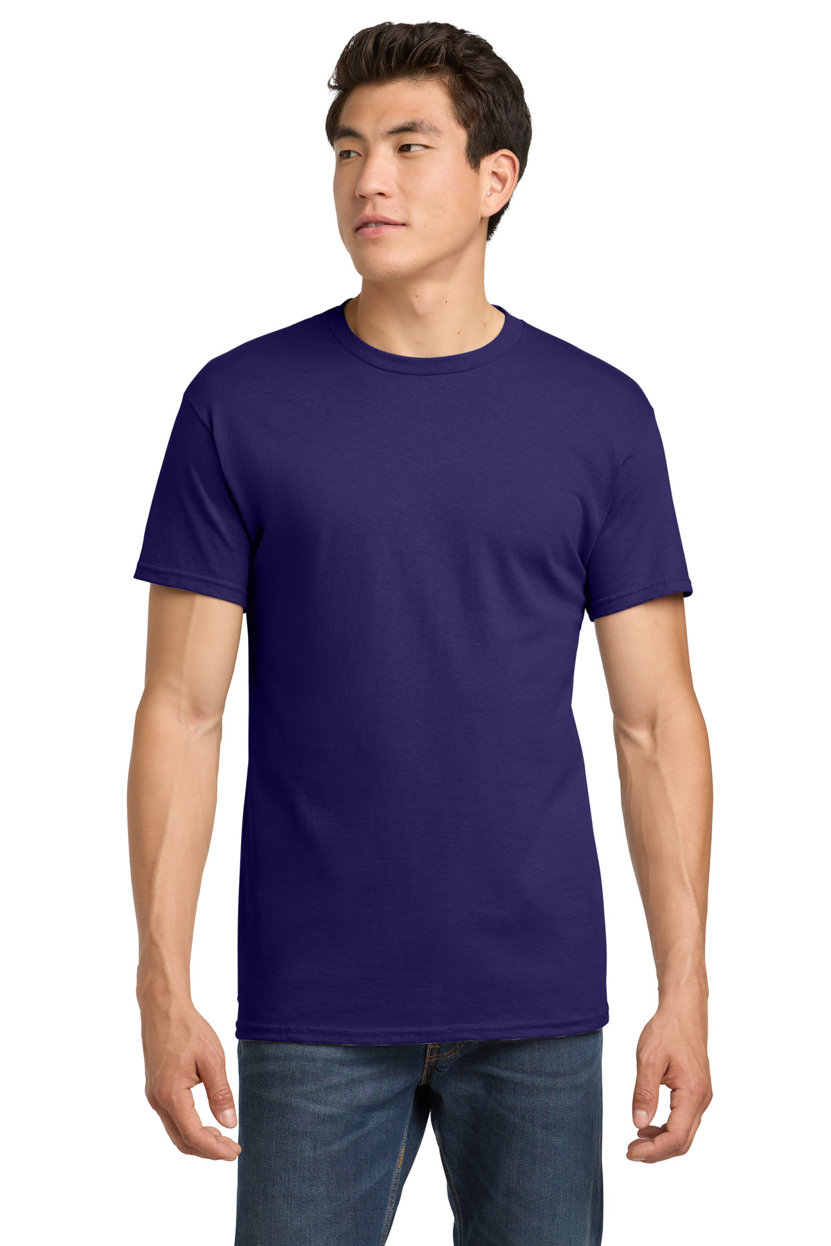 Gildan 5000 — Fan Dark Purple front