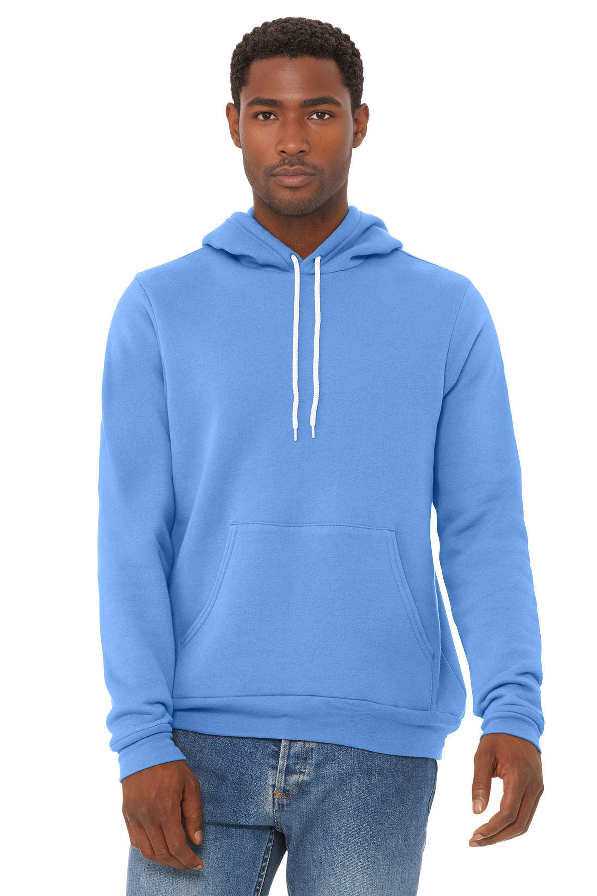 Bella + Canvas 3719 — Carolina Blue front