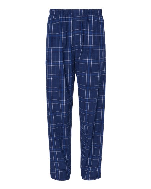 Boxercraft BM6624 — Navy Field Day Plaid front