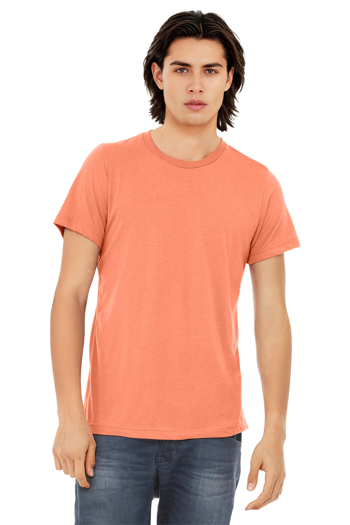 Bella + Canvas 3413 — Orange Triblend front