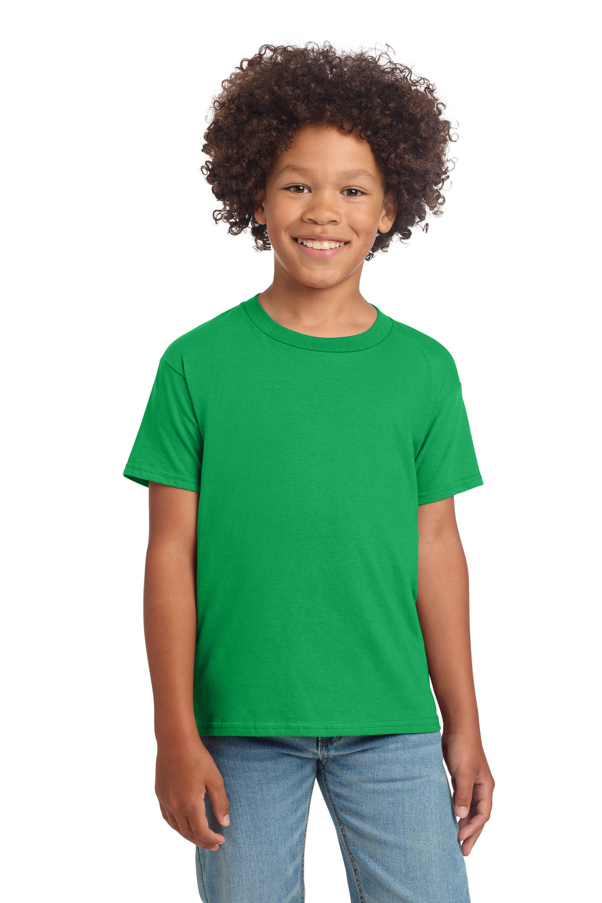 Gildan 64000B — Irish Green front